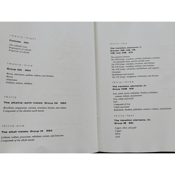 1965 Frey College Chemistry Third Edition Textbook Prentice-Hall Inc Acceptable - Picture 9 of 12